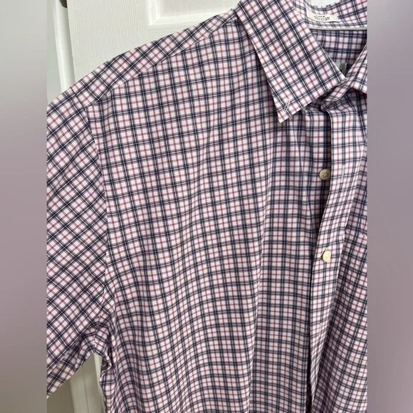 Peter Millar Size Large Dress Shirt Button Down EUC - Picture 3 of 3